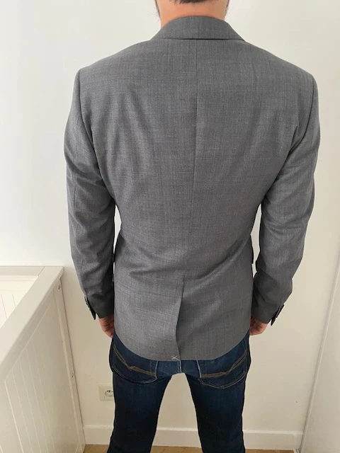 Blazer gris Sandro Paris — Talla 46 (S) — Como nuevo – photo 4